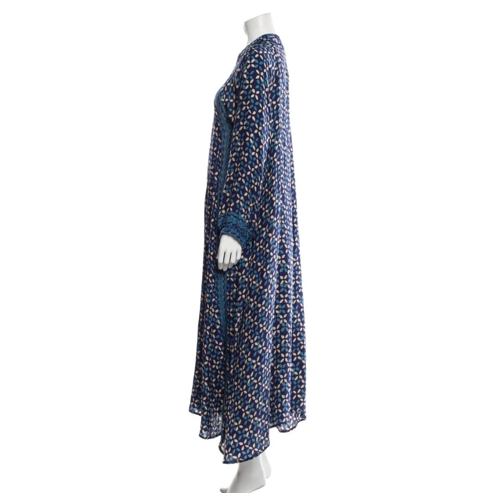 Natalie Martin Fiore Maxi in “sand dollar blue” size xs